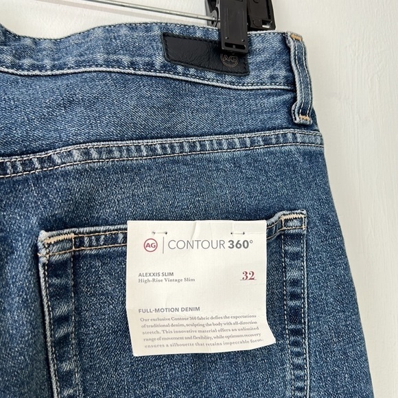 AG Anthropologie Alexis Slim High Rise Vintage contour 360 women’s new w tags - Picture 6 of 6